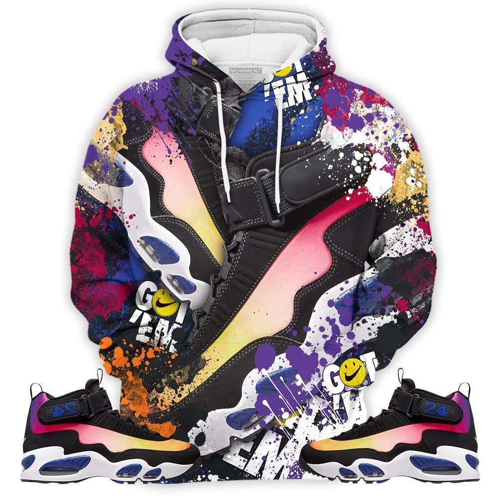 Got Em Jordan Drip Sneaker Shirt Match Max 1 Los Angeles, Air Griffey Max 1 Los Angeles Hoodie Sweatshirt Tee All Over Print MKO Shirt