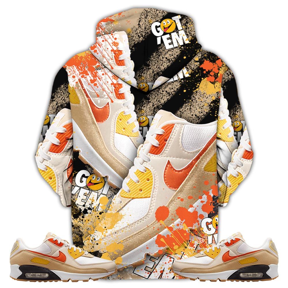 Got Em Jordan Drip Sneaker Shirt Match Max 90 Barometer, Air Max 90 Air Pressure Hoodie Sweatshirt Tee All Over Print MKO Shirt