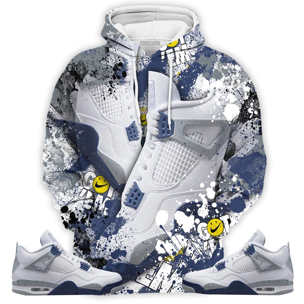 Got Em Jordan Drip Sneaker Shirt Match Midnight Navy 4S, Jordan 4 Retro Midnight Navy Hoodie Sweatshirt Tee All Over Print MKO Shirt Got Em Jordan Drip Sneaker Shirt Match Midnight Navy 4S, Jordan 4 Retro Midnight Navy Hoodie Sweatshirt Tee All Over Print MKO Shirt