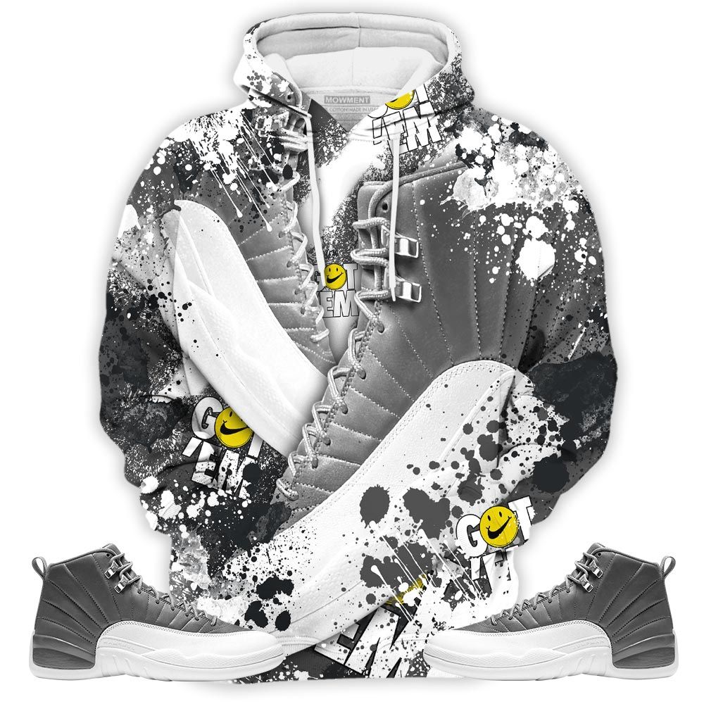 Got Em Jordan Drip Sneaker Shirt Match Retro Stealth 12S, Jordan 12 Retro Stealth Hoodie Sweatshirt Tee All Over Print MKO Shirt Got Em Jordan Drip Sneaker Shirt Match Retro Stealth 12S, Jordan 12 Retro Stealth Hoodie Sweatshirt Tee All Over Print MKO Shirt