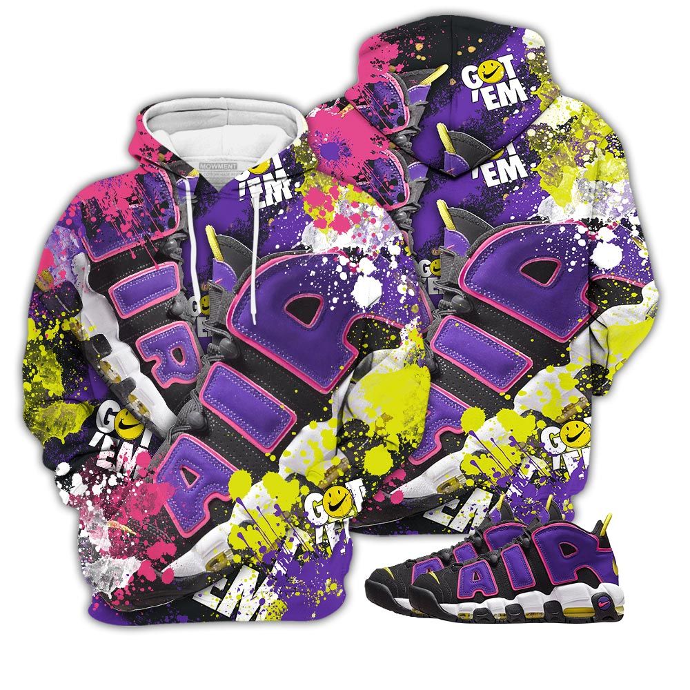 Got Em Jordan Drip Sneaker Shirt Match Uptempo Black Multi Color, Air More Uptempo Black Court Purple Hoodie Sweatshirt Tee All Over Print MKO Shirt Got Em Jordan Drip Sneaker Shirt Match Uptempo Black Multi Color, Air More Uptempo Black Court Purple Hoodie Sweatshirt Tee All Over Print MKO Shirt