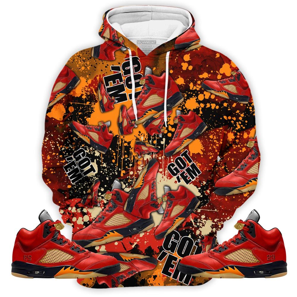Got Em Jordan Sneaker Shirt Match 5 Dunk On Mars, Jordan 5 Mars For Her Hoodie Sweatshirt Tee All Over Print MKO Shirt Got Em Jordan Sneaker Shirt Match 5 Dunk On Mars, Jordan 5 Mars For Her Hoodie Sweatshirt Tee All Over Print MKO Shirt
