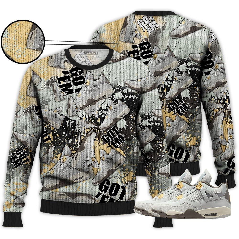 Got Em Jordan Sneaker Shirt Match Retro Craft 4S, Jordan 4 Craft Photon Dust Hoodie Sweatshirt Tee All Over Print MKO Shirt Got Em Jordan Sneaker Shirt Match Retro Craft 4S, Jordan 4 Craft Photon Dust Hoodie Sweatshirt Tee All Over Print MKO Shirt