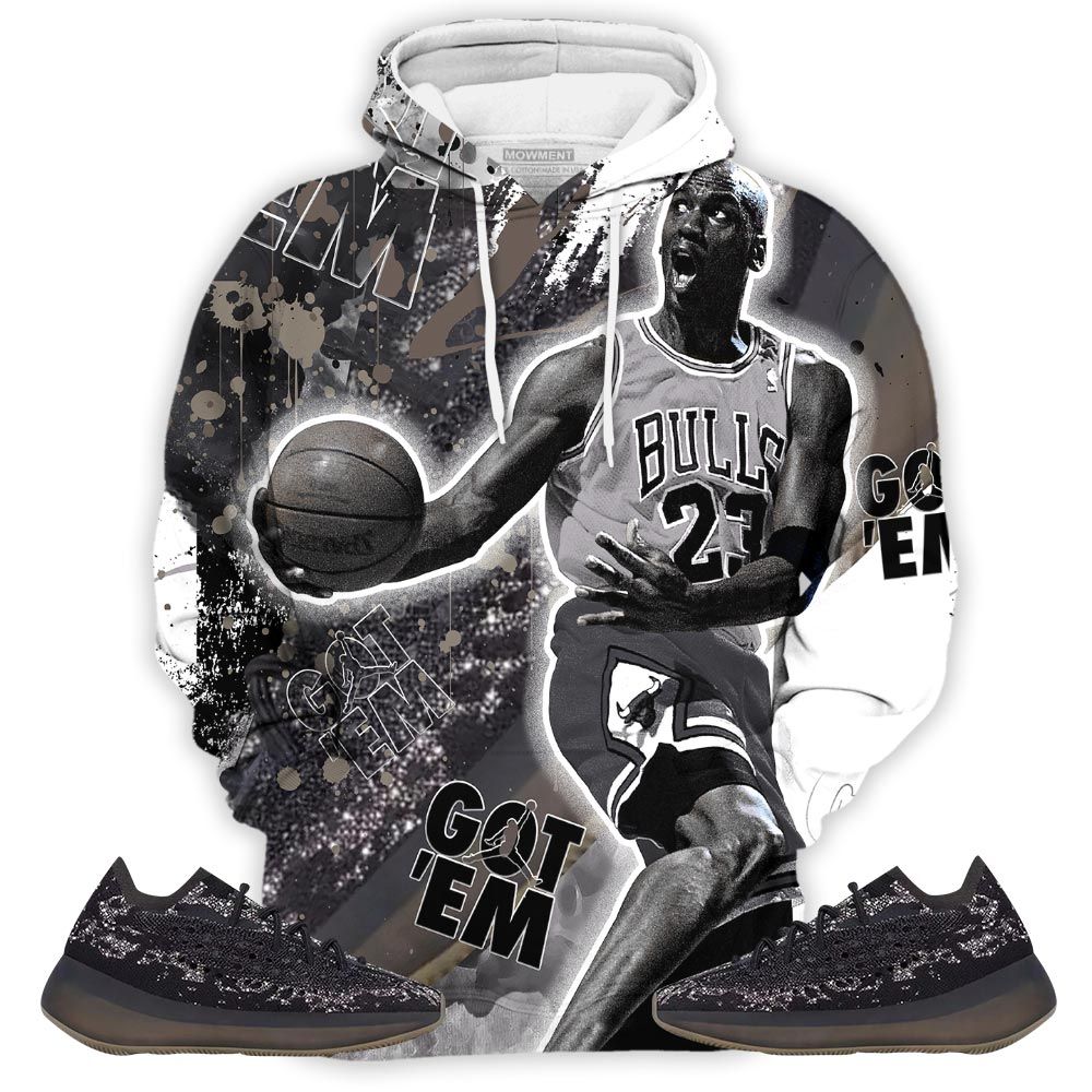 Got Em Shoes Goat Sneaker Shirt Match 380 Onyx Non Reflective, Yeezy Boost 380 Onyx Hoodie Sweatshirt Tee All Over Print MKO Shirt Got Em Shoes Goat Sneaker Shirt Match 380 Onyx Non Reflective, Yeezy Boost 380 Onyx Hoodie Sweatshirt Tee All Over Print MKO Shirt