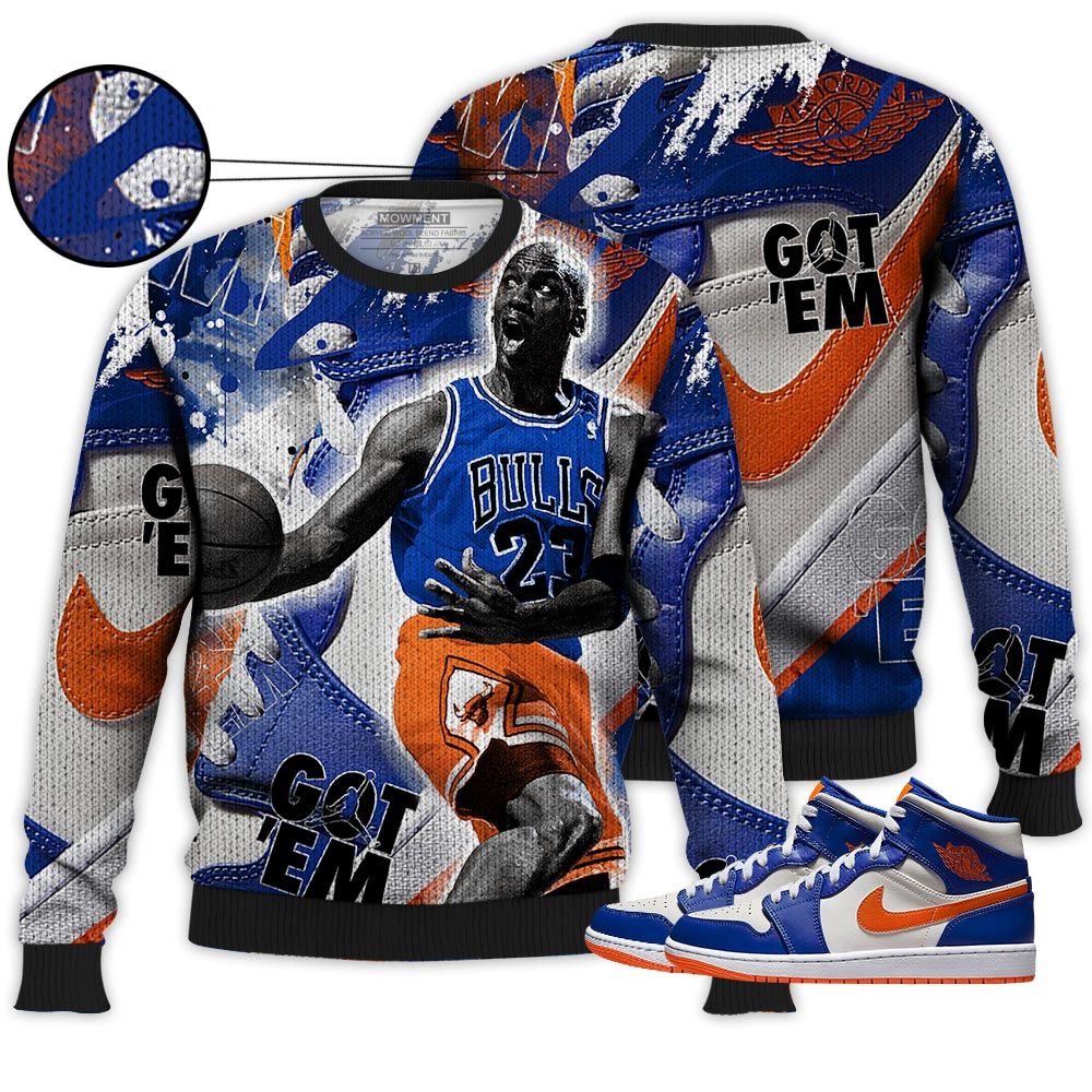 Got Em Shoes Goat Sneaker Shirt Match Mid Knicks 1S, Jordan 1 Mid Knicks Hoodie Sweatshirt Tee All Over Print MKO Shirt Got Em Shoes Goat Sneaker Shirt Match Mid Knicks 1S, Jordan 1 Mid Knicks Hoodie Sweatshirt Tee All Over Print MKO Shirt