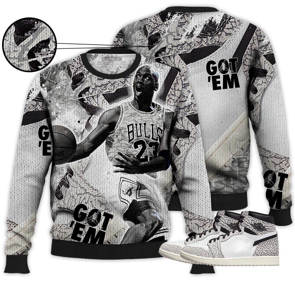 Got Em Shoes Goat Sneaker Shirt Match Og Elephant 1S, Jordan 1 White Cement Hoodie Sweatshirt Tee All Over Print MKO Shirt Got Em Shoes Goat Sneaker Shirt Match Og Elephant 1S, Jordan 1 White Cement Hoodie Sweatshirt Tee All Over Print MKO Shirt