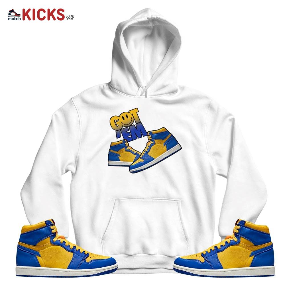 Got Em Shoes Smile Sneaker Shirt Match 2023 Laney 1s, Jordan 1 Retro High Laney MKO T-Shirt Got Em Shoes Smile Sneaker Shirt Match 2023 Laney 1s, Jordan 1 Retro High Laney MKO T-Shirt
