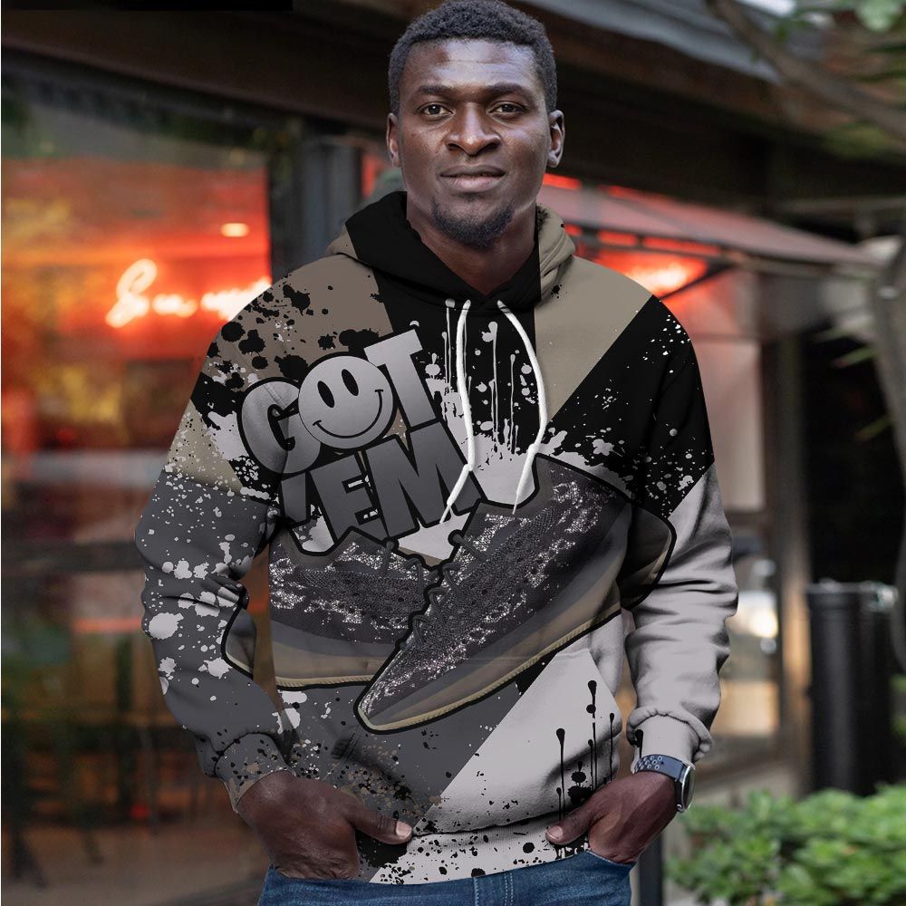 Got Em Shoes Smile Sneaker Shirt Match 380 Onyx Non Reflective, Yeezy Boost 380 Onyx Hoodie Sweatshirt Tee All Over Print MKO Shirt Got Em Shoes Smile Sneaker Shirt Match 380 Onyx Non Reflective, Yeezy Boost 380 Onyx Hoodie Sweatshirt Tee All Over Print MKO Shirt