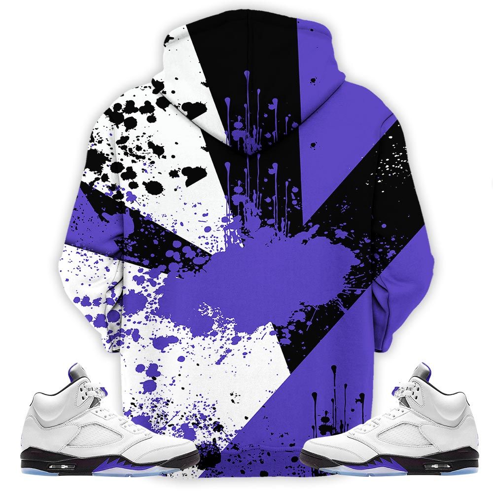 Got Em Shoes Smile Sneaker Shirt Match Dark Concord 5S, Jordan 5 Retro Concord Hoodie Sweatshirt Tee All Over Print MKO Shirt