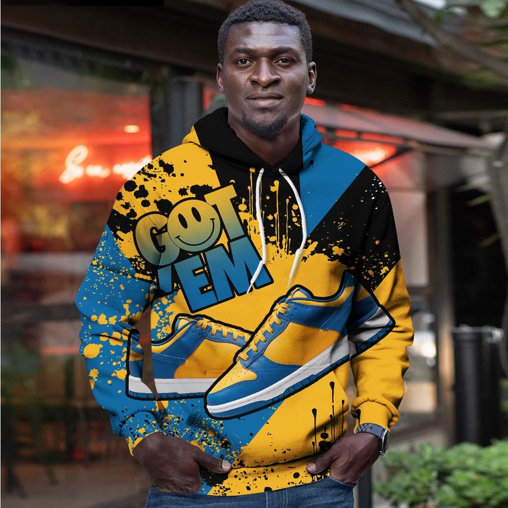 Got Em Shoes Smile Sneaker Shirt Match Dunk Low Blue Yellow, Dunk Low Blue Jay Hoodie Sweatshirt Tee All Over Print MKO Shirt Got Em Shoes Smile Sneaker Shirt Match Dunk Low Blue Yellow, Dunk Low Blue Jay Hoodie Sweatshirt Tee All Over Print MKO Shirt