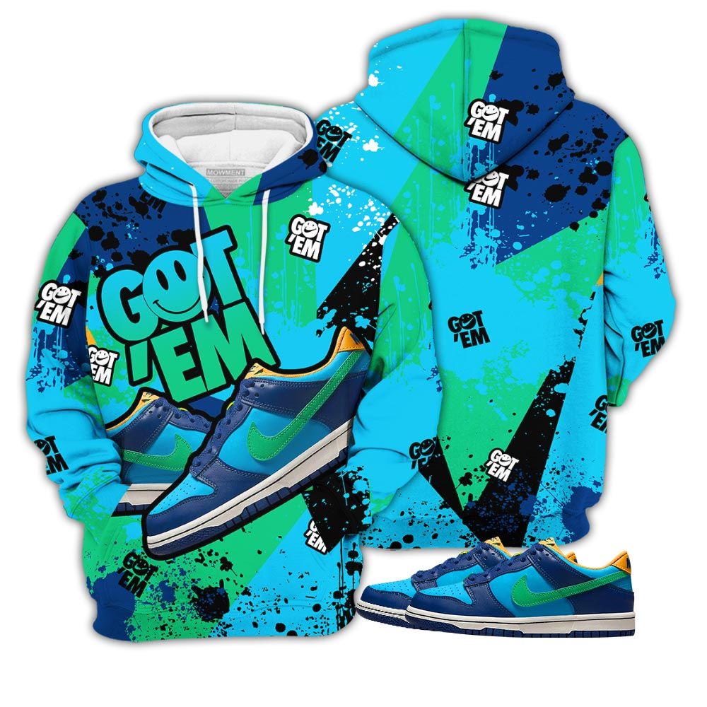 Got Em Shoes Smile Sneaker Shirt Match Dunk Low Gs Kyrie, Dunk Low Gs Electric Algae Hoodie Sweatshirt Tee All Over Print MKO Shirt Got Em Shoes Smile Sneaker Shirt Match Dunk Low Gs Kyrie, Dunk Low Gs Electric Algae Hoodie Sweatshirt Tee All Over Print MKO Shirt