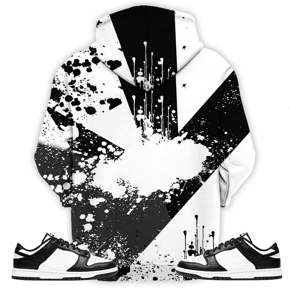 Got Em Shoes Smile Sneaker Shirt Match Dunk Panda Black White, Dunk Low Panda 2022 Hoodie Sweatshirt Tee All Over Print MKO Shirt