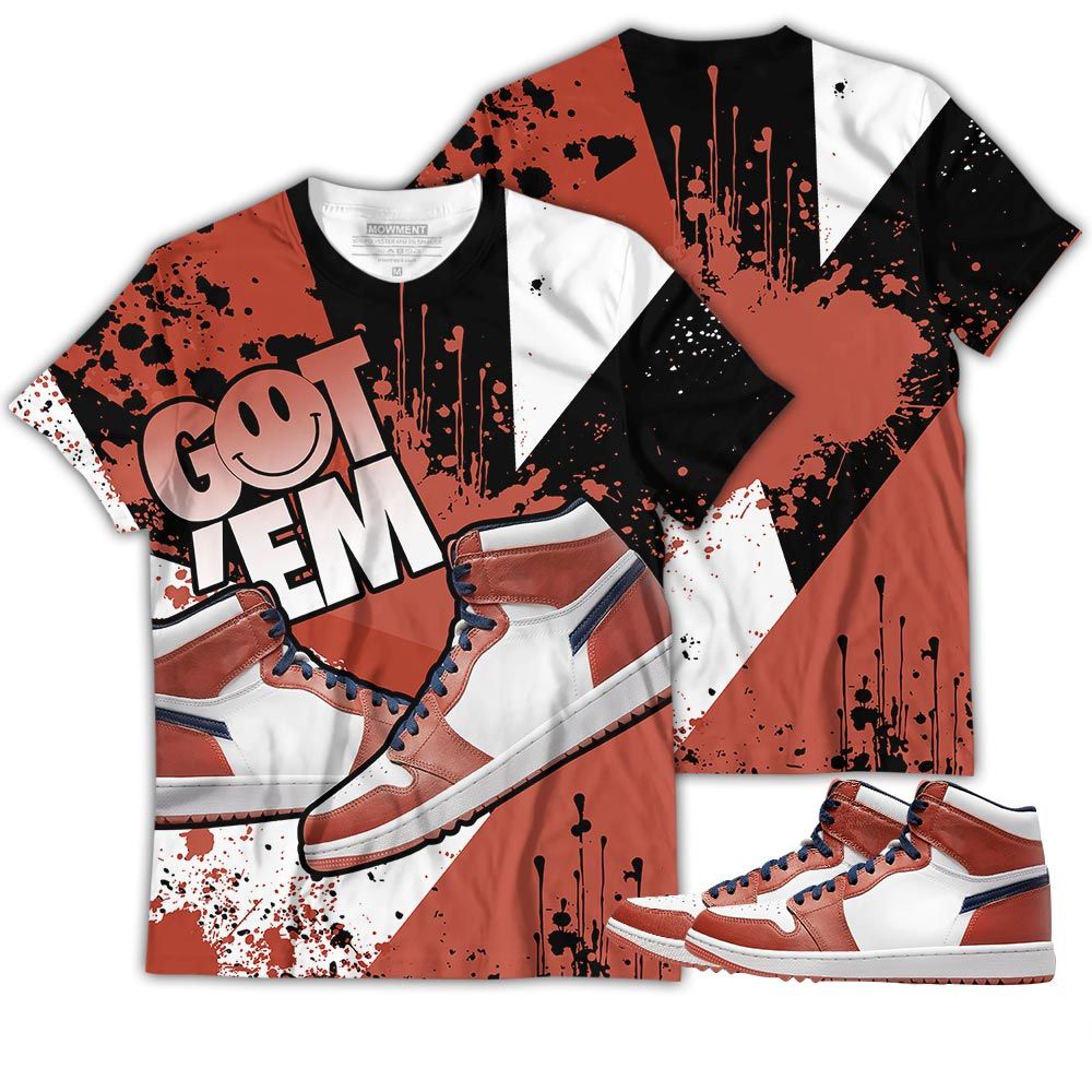 Got Em Shoes Smile Sneaker Shirt Match Eastside Golf 1S, Jordan 1 High Eastside Golf Hoodie Sweatshirt Tee All Over Print MKO Shirt Got Em Shoes Smile Sneaker Shirt Match Eastside Golf 1S, Jordan 1 High Eastside Golf Hoodie Sweatshirt Tee All Over Print MKO Shirt