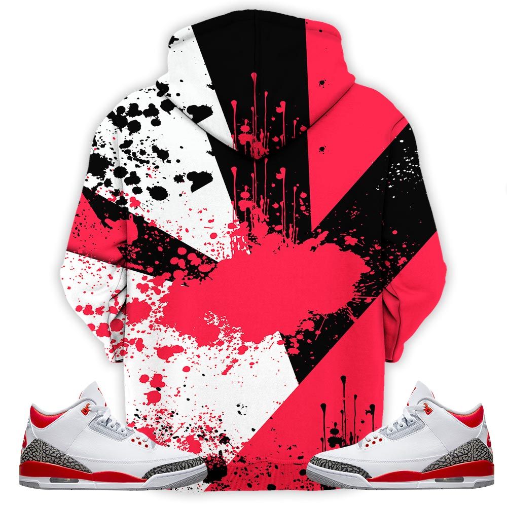 Got Em Shoes Smile Sneaker Shirt Match Fire Red 3S, Jordan 3 Retro Fire Red Hoodie Sweatshirt Tee All Over Print MKO Shirt