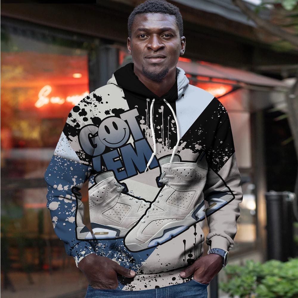 Got Em Shoes Smile Sneaker Shirt Match Georgetown 6S, Jordan 6 Retro Georgetown Hoodie Sweatshirt Tee All Over Print MKO Shirt Got Em Shoes Smile Sneaker Shirt Match Georgetown 6S, Jordan 6 Retro Georgetown Hoodie Sweatshirt Tee All Over Print MKO Shirt