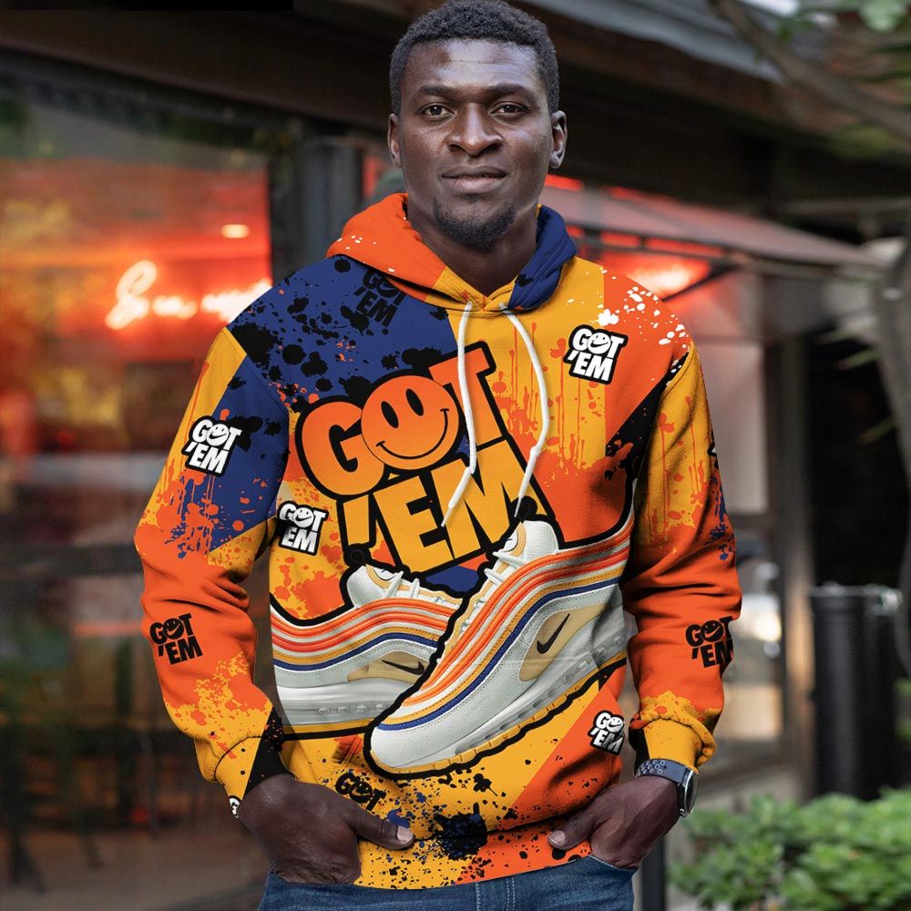 Got Em Shoes Smile Sneaker Shirt Match Max 97 Frank Rudy, Air Max 97 Se Air Pressure Hoodie Sweatshirt Tee All Over Print MKO Shirt Got Em Shoes Smile Sneaker Shirt Match Max 97 Frank Rudy, Air Max 97 Se Air Pressure Hoodie Sweatshirt Tee All Over Print MKO Shirt
