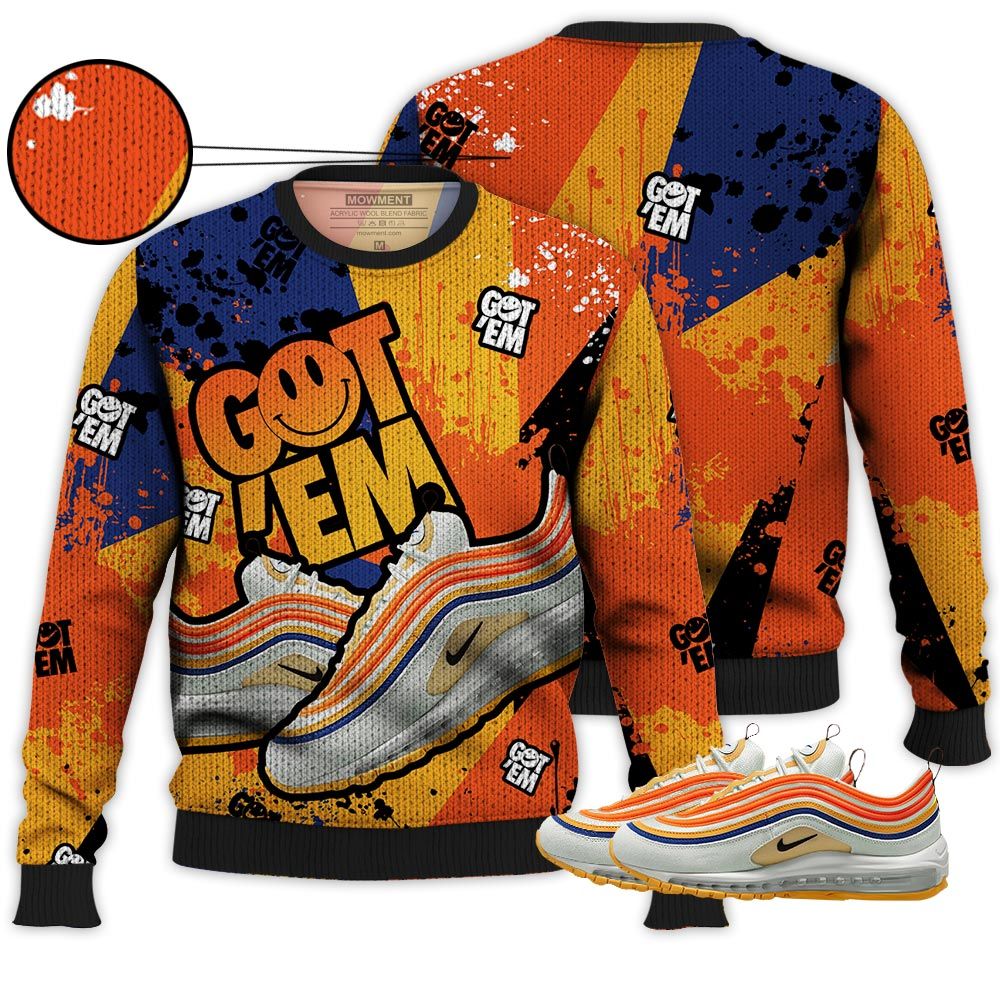 Got Em Shoes Smile Sneaker Shirt Match Max 97 Frank Rudy, Air Max 97 Se Air Pressure Hoodie Sweatshirt Tee All Over Print MKO Shirt Got Em Shoes Smile Sneaker Shirt Match Max 97 Frank Rudy, Air Max 97 Se Air Pressure Hoodie Sweatshirt Tee All Over Print MKO Shirt