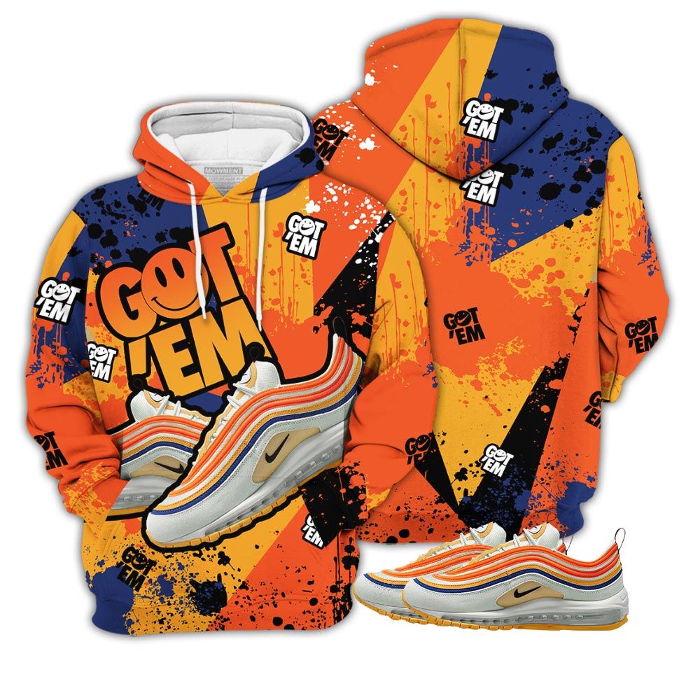 Got Em Shoes Smile Sneaker Shirt Match Max 97 Frank Rudy, Air Max 97 Se Air Pressure Hoodie Sweatshirt Tee All Over Print MKO Shirt Got Em Shoes Smile Sneaker Shirt Match Max 97 Frank Rudy, Air Max 97 Se Air Pressure Hoodie Sweatshirt Tee All Over Print MKO Shirt