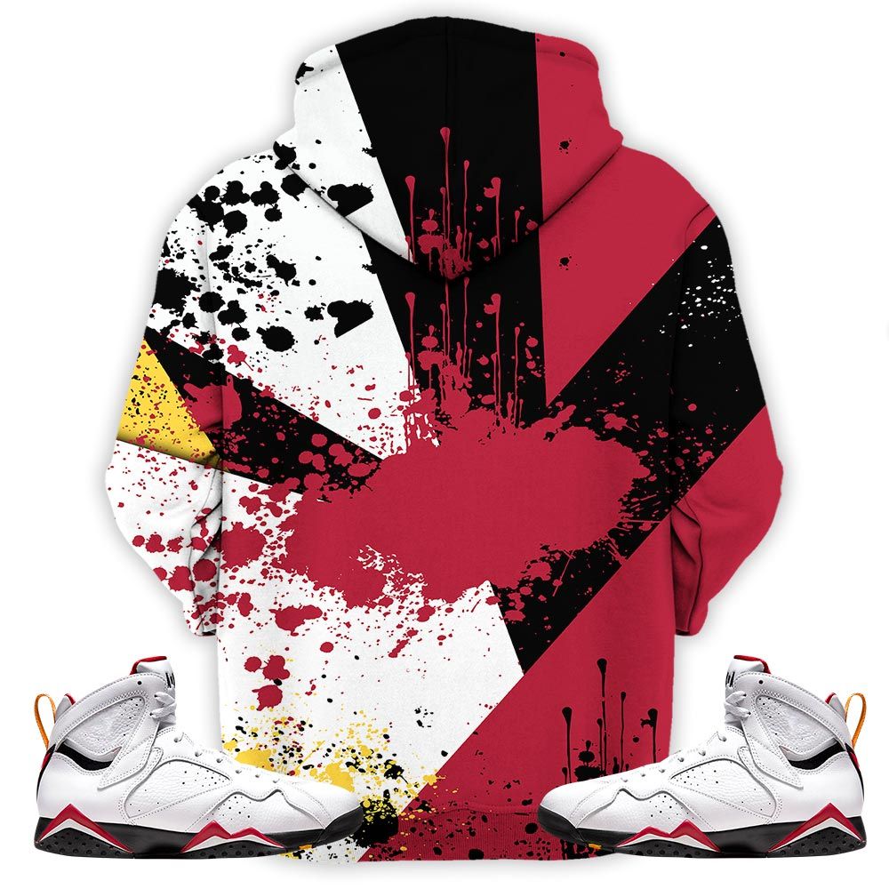 Got Em Shoes Smile Sneaker Shirt Match Og Cardinal 7S, Jordan 7 Retro Cardinal Hoodie Sweatshirt Tee All Over Print MKO Shirt