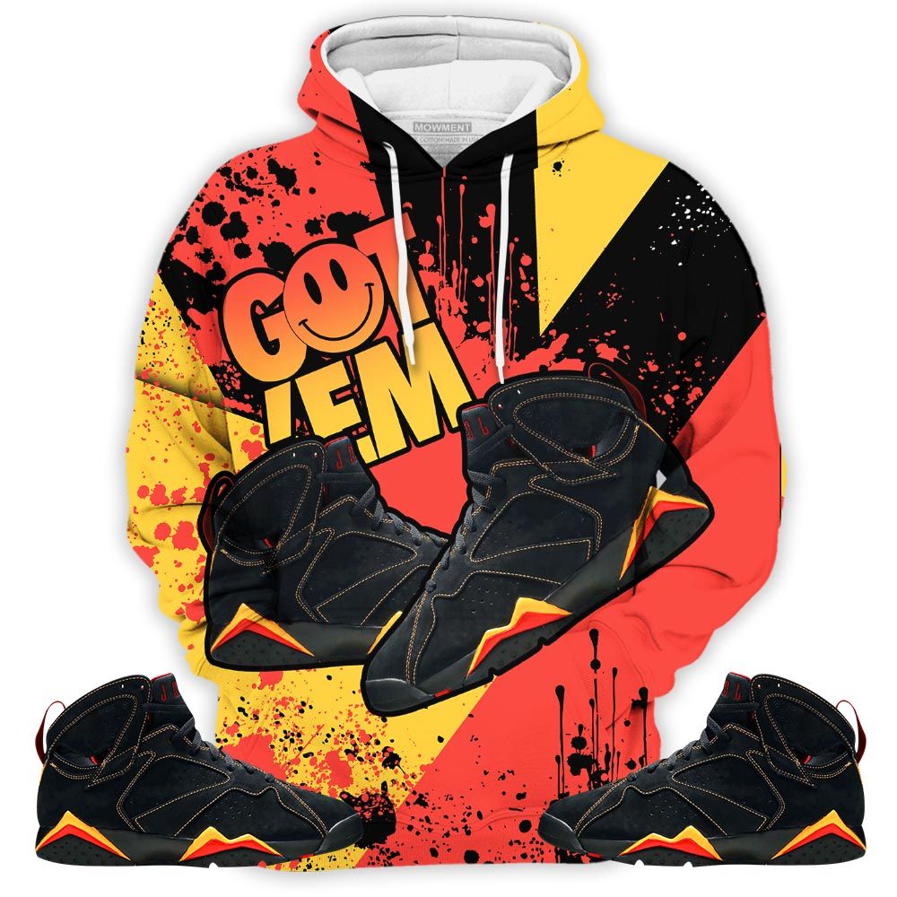 Got Em Shoes Smile Sneaker Shirt Match Retro Citrus 7S, Jordan 7 Retro Citrus Hoodie Sweatshirt Tee All Over Print MKO Shirt Got Em Shoes Smile Sneaker Shirt Match Retro Citrus 7S, Jordan 7 Retro Citrus Hoodie Sweatshirt Tee All Over Print MKO Shirt