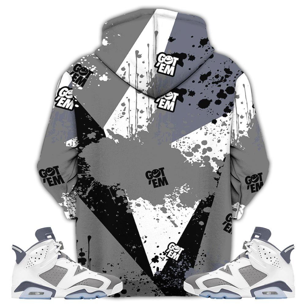 Got Em Shoes Smile Sneaker Shirt Match Retro Cool Grey 6S, Jordan 6 Cool Grey Hoodie Sweatshirt Tee All Over Print MKO Shirt Got Em Shoes Smile Sneaker Shirt Match Retro Cool Grey 6S, Jordan 6 Cool Grey Hoodie Sweatshirt Tee All Over Print MKO Shirt