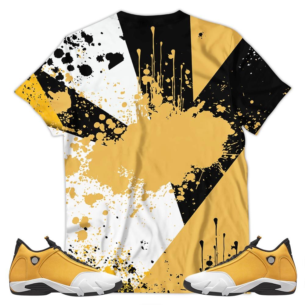 Got Em Shoes Smile Sneaker Shirt Match Retro Ginger 14S, Jordan 14 Retro Light Ginger Hoodie Sweatshirt Tee All Over Print MKO Shirt