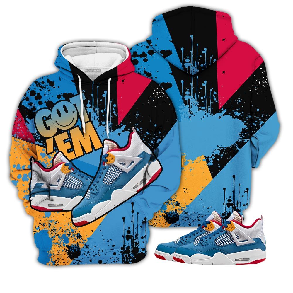 Got Em Shoes Smile Sneaker Shirt Match Retro Messy Room 4S, Jordan 4 Gs Messy Room Hoodie Sweatshirt Tee All Over Print MKO Shirt Got Em Shoes Smile Sneaker Shirt Match Retro Messy Room 4S, Jordan 4 Gs Messy Room Hoodie Sweatshirt Tee All Over Print MKO Shirt