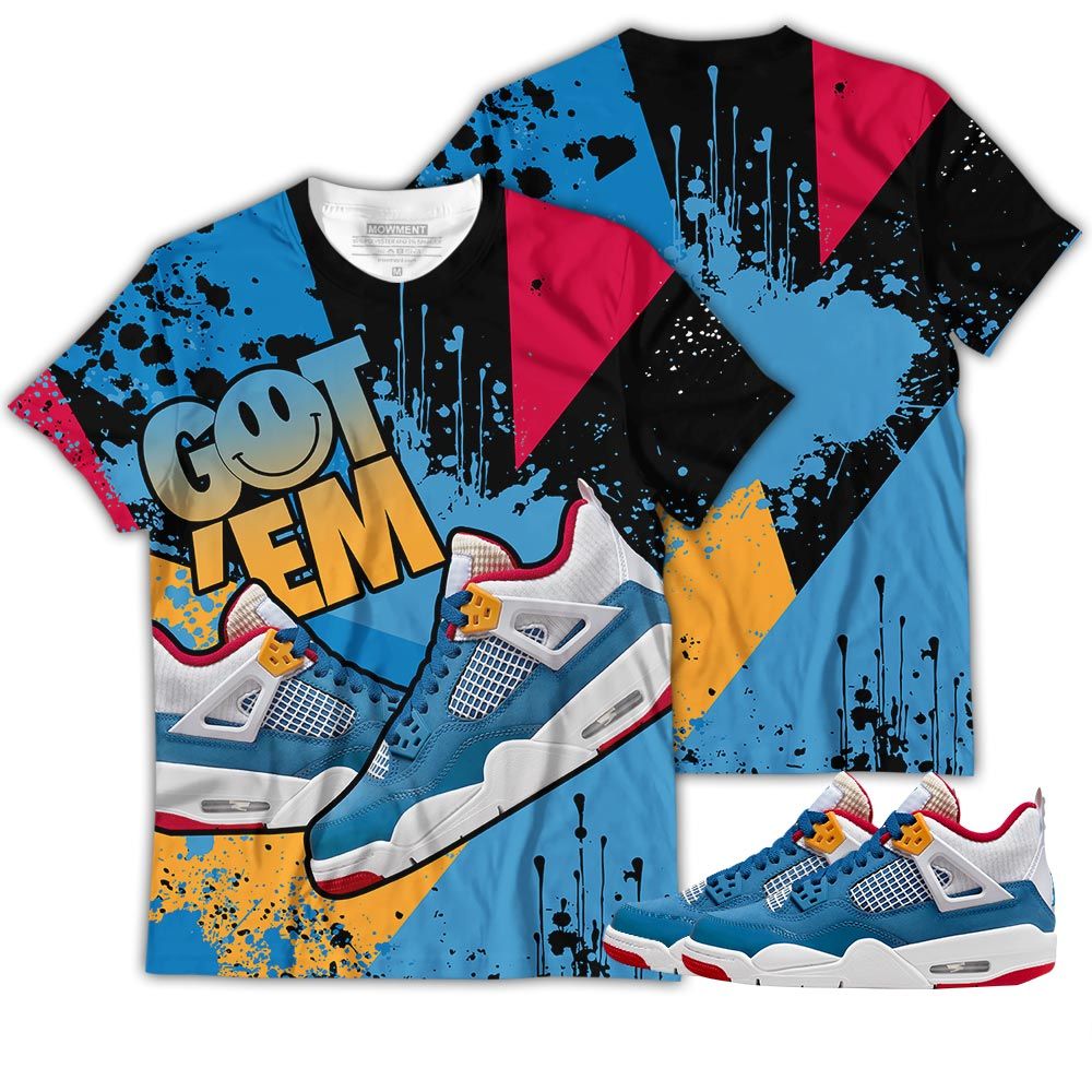 Got Em Shoes Smile Sneaker Shirt Match Retro Messy Room 4S, Jordan 4 Gs Messy Room Hoodie Sweatshirt Tee All Over Print MKO Shirt Got Em Shoes Smile Sneaker Shirt Match Retro Messy Room 4S, Jordan 4 Gs Messy Room Hoodie Sweatshirt Tee All Over Print MKO Shirt