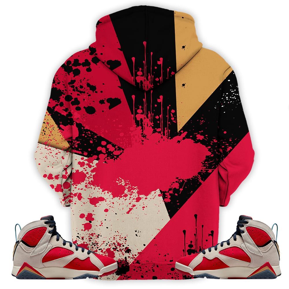Got Em Shoes Smile Sneaker Shirt Match Retro Trophy Room 7S, Jordan 7 Trophy Room Hoodie Sweatshirt Tee All Over Print MKO Shirt