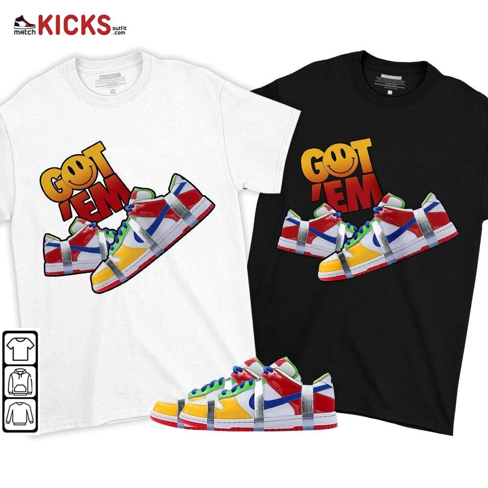 Got Em Shoes Smile Sneaker Shirt Match SB Dunk Low eBay, SB Dunk Low Sandy MKO T-Shirt