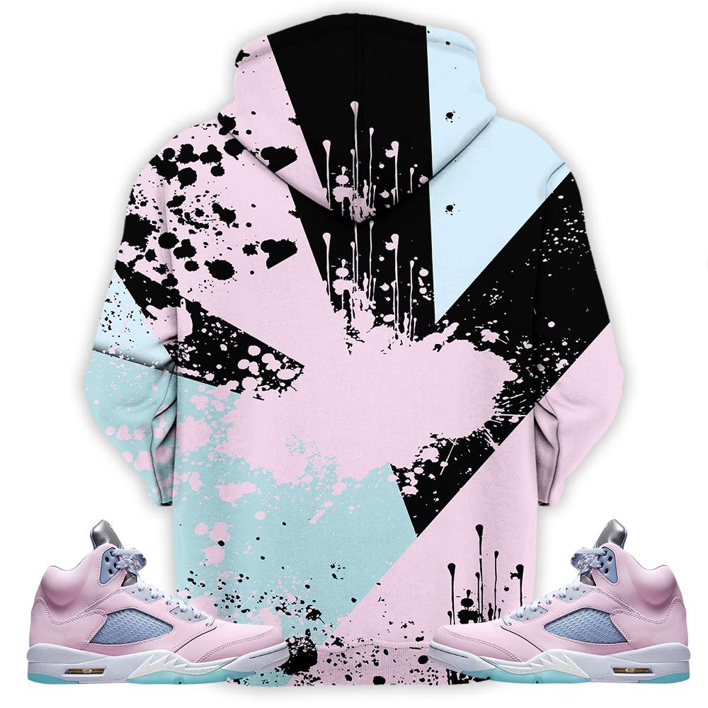 Got Em Shoes Smile Sneaker Shirt Match Se Easter 5S, Jordan 5 Retro Easter Hoodie Sweatshirt Tee All Over Print MKO Shirt