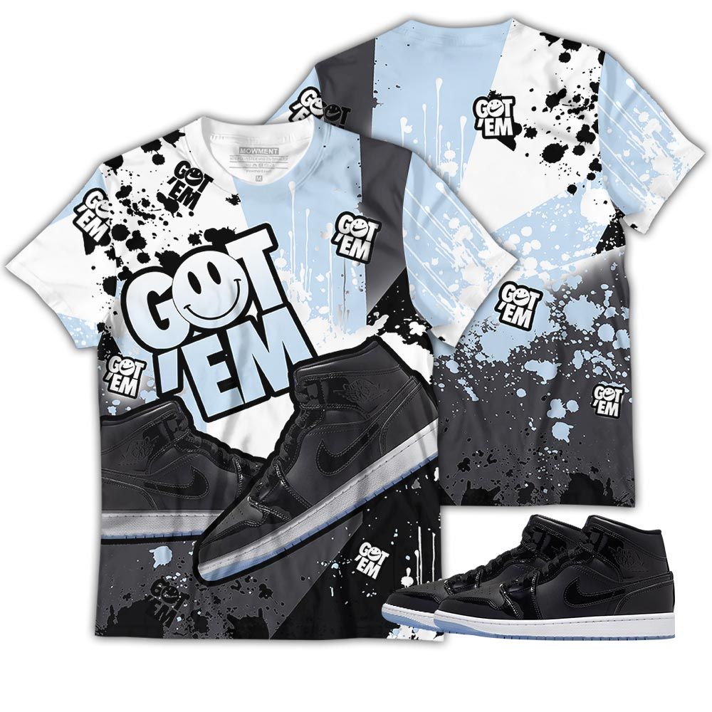 Got Em Shoes Smile Sneaker Shirt Match Space Jam 1S, Jordan 1 Mid Space Jam Hoodie Sweatshirt Tee All Over Print MKO Shirt Got Em Shoes Smile Sneaker Shirt Match Space Jam 1S, Jordan 1 Mid Space Jam Hoodie Sweatshirt Tee All Over Print MKO Shirt