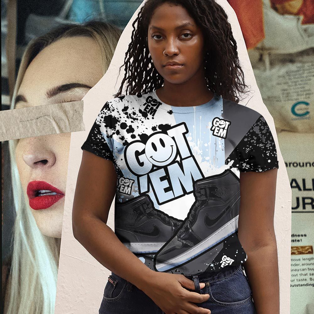 Got Em Shoes Smile Sneaker Shirt Match Space Jam 1S, Jordan 1 Mid Space Jam Hoodie Sweatshirt Tee All Over Print MKO Shirt Got Em Shoes Smile Sneaker Shirt Match Space Jam 1S, Jordan 1 Mid Space Jam Hoodie Sweatshirt Tee All Over Print MKO Shirt