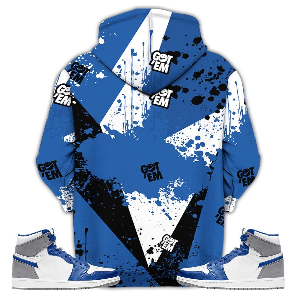 Got Em Shoes Smile Sneaker Shirt Match True Blue 1S, Jordan 1 High Og True Blue Hoodie Sweatshirt Tee All Over Print MKO Shirt Got Em Shoes Smile Sneaker Shirt Match True Blue 1S, Jordan 1 High Og True Blue Hoodie Sweatshirt Tee All Over Print MKO Shirt