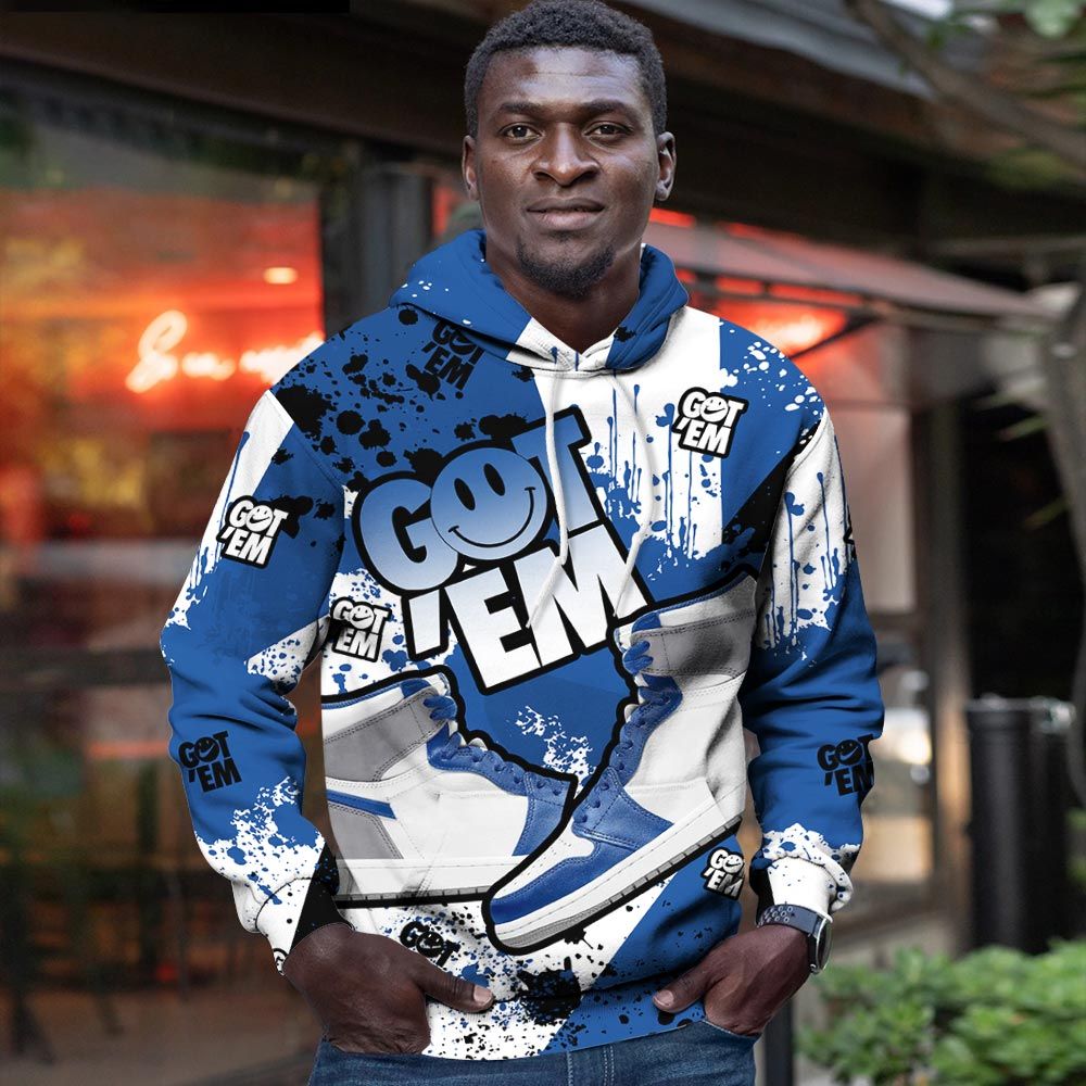 Got Em Shoes Smile Sneaker Shirt Match True Blue 1S, Jordan 1 High Og True Blue Hoodie Sweatshirt Tee All Over Print MKO Shirt Got Em Shoes Smile Sneaker Shirt Match True Blue 1S, Jordan 1 High Og True Blue Hoodie Sweatshirt Tee All Over Print MKO Shirt