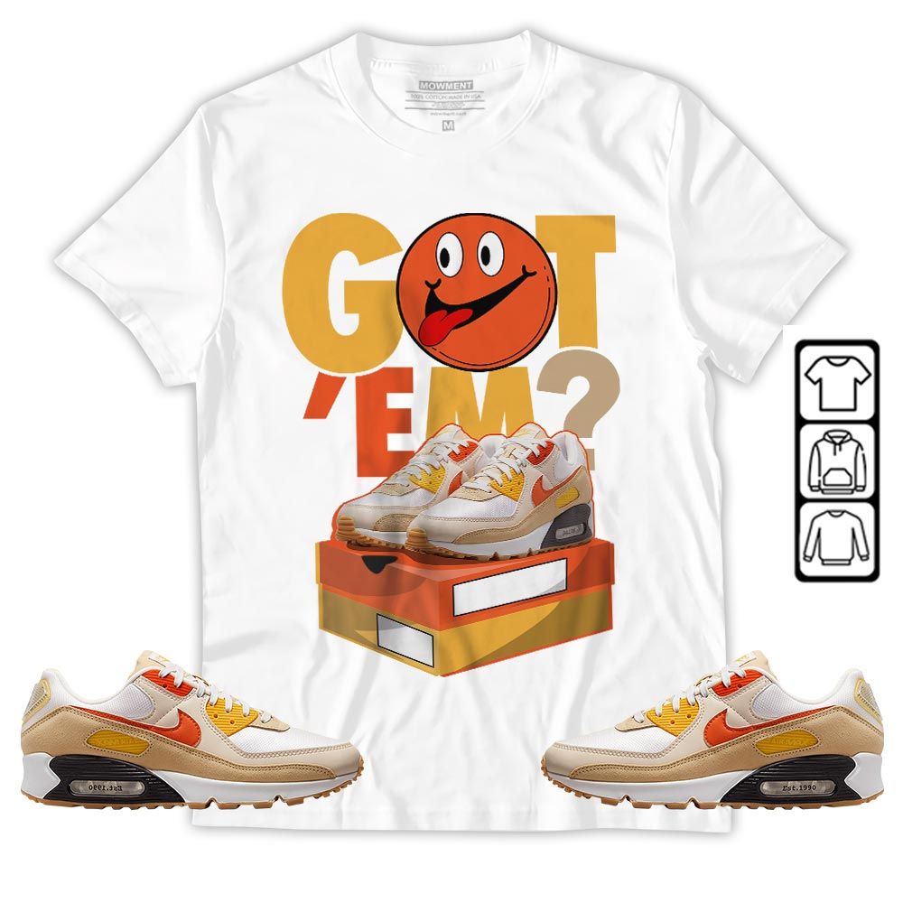 Got Em Smile Sneaker Shirt Match Max 90 Barometer, Air Max 90 Air Pressure MKO Hoodie