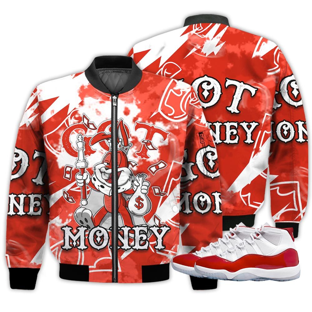 Got Money Bunny Sneaker Shirt Match 11 Varsity Red, Jordan 11 Retro Cherry Hoodie Sweatshirt Tee All Over Print MKO Shirt Got Money Bunny Sneaker Shirt Match 11 Varsity Red, Jordan 11 Retro Cherry Hoodie Sweatshirt Tee All Over Print MKO Shirt