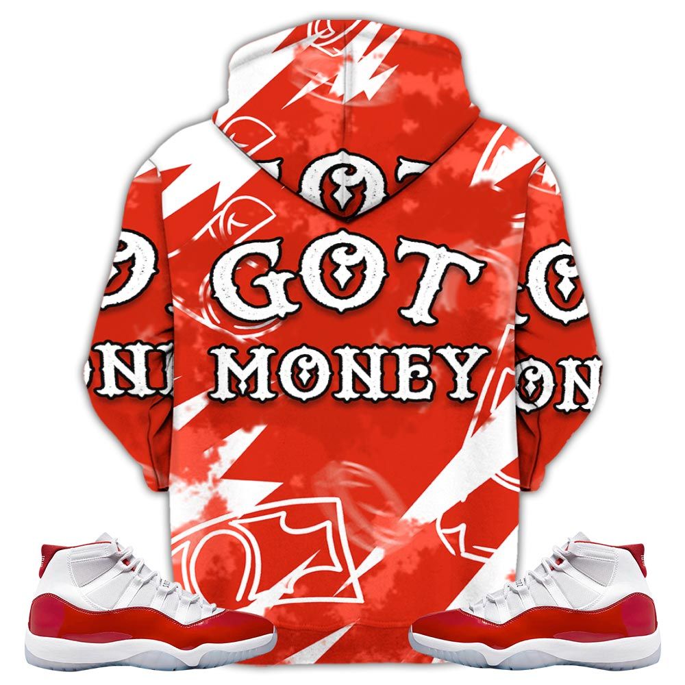 Got Money Bunny Sneaker Shirt Match 11 Varsity Red, Jordan 11 Retro Cherry Hoodie Sweatshirt Tee All Over Print MKO Shirt Got Money Bunny Sneaker Shirt Match 11 Varsity Red, Jordan 11 Retro Cherry Hoodie Sweatshirt Tee All Over Print MKO Shirt