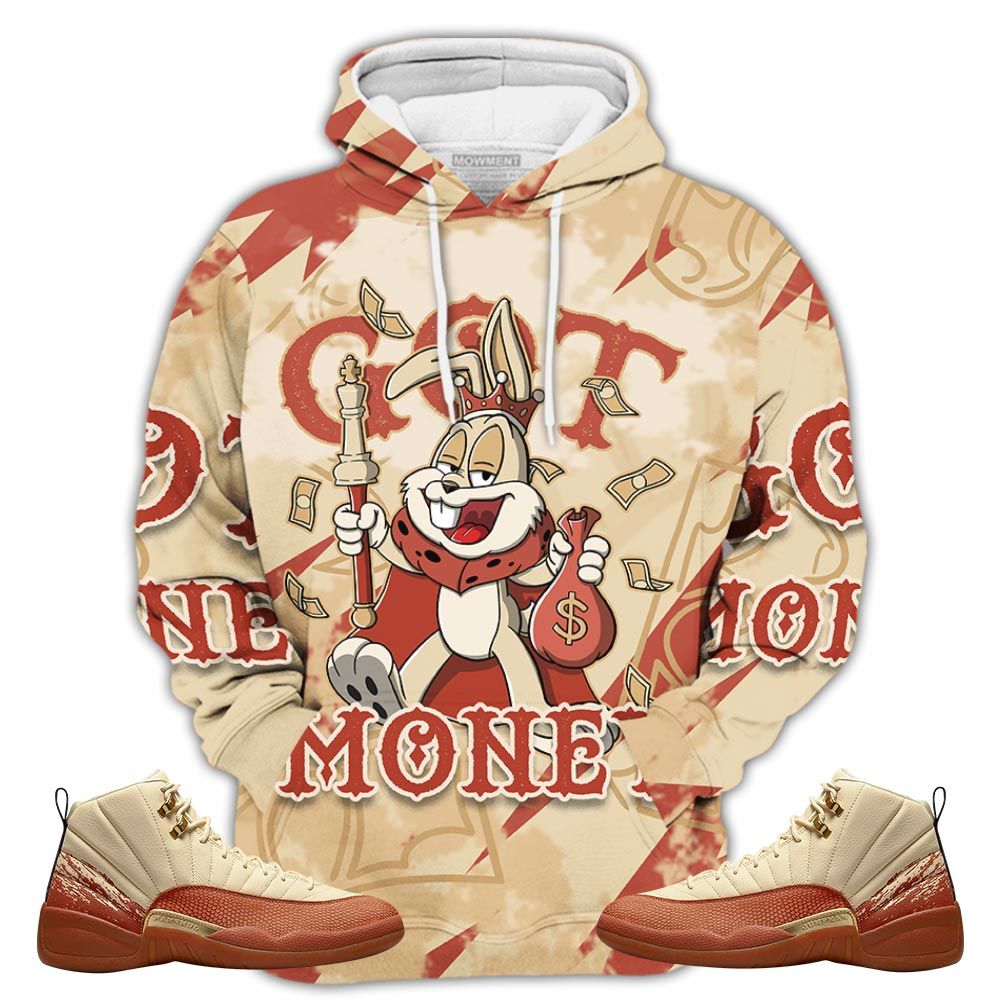 Got Money Bunny Sneaker Shirt Match Eastside Golf 12S, Jordan 12 Retro Eastside Golf Hoodie Sweatshirt Tee All Over Print MKO Shirt