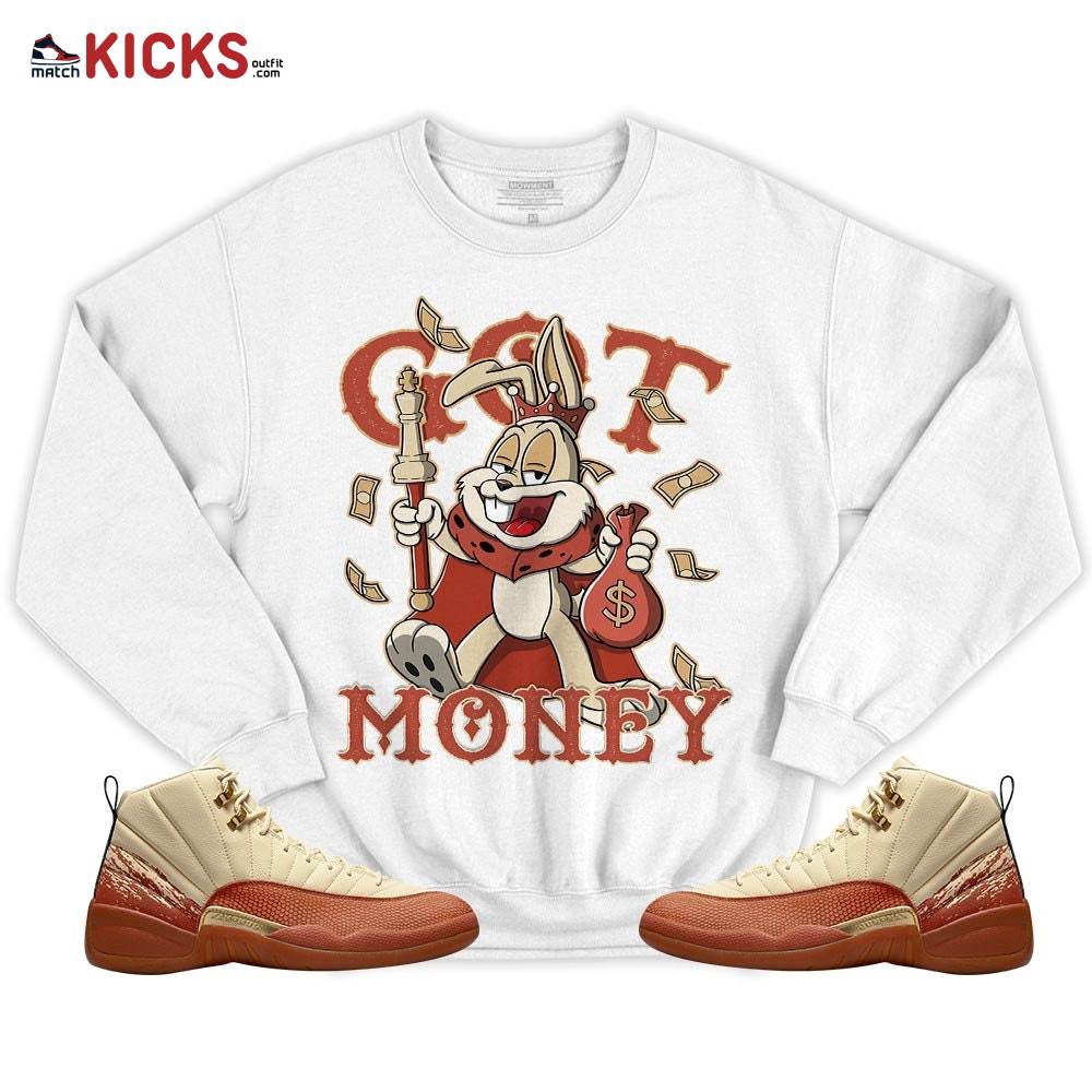 Got Money Bunny Sneaker Shirt Match Eastside Golf 12s, Jordan 12 Retro Eastside Golf MKO T-Shirt Got Money Bunny Sneaker Shirt Match Eastside Golf 12s, Jordan 12 Retro Eastside Golf MKO T-Shirt