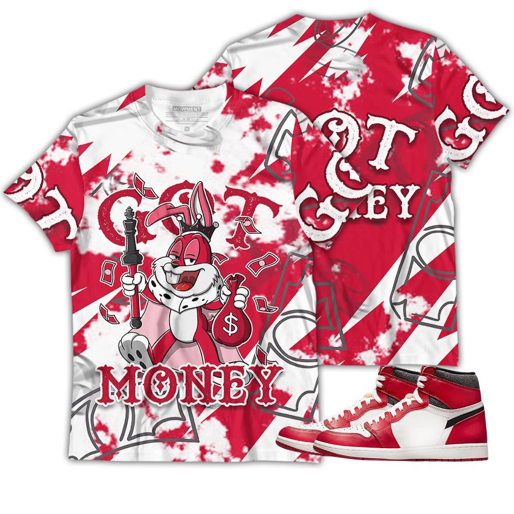 Got Money Bunny Sneaker Shirt Match High Og Chicago 1S, Jordan 1 Lost Found Chicago Hoodie Sweatshirt Tee All Over Print MKO Shirt Got Money Bunny Sneaker Shirt Match High Og Chicago 1S, Jordan 1 Lost Found Chicago Hoodie Sweatshirt Tee All Over Print MKO Shirt