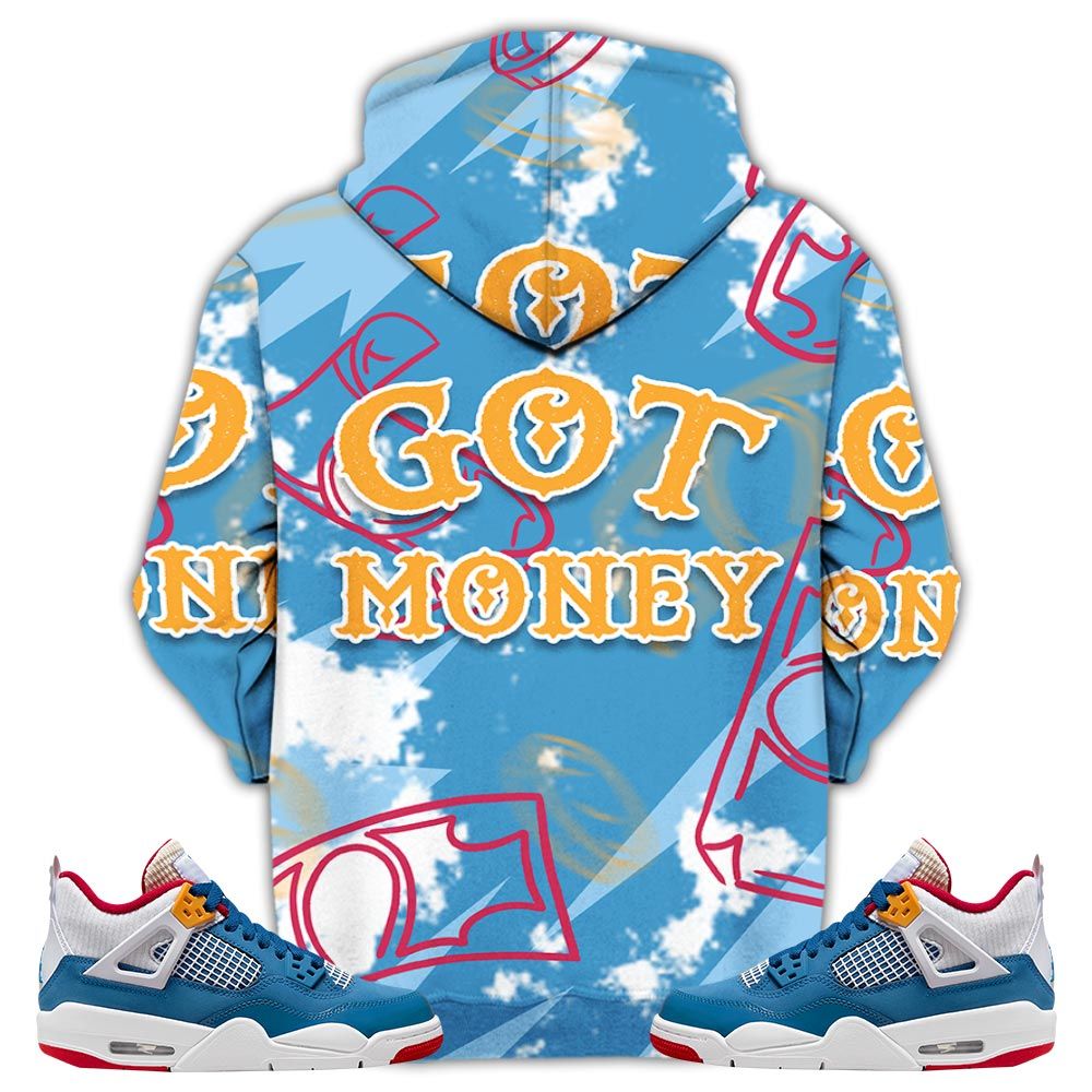 Got Money Bunny Sneaker Shirt Match Messy Room 4S, Jordan 4 Gs Messy Room Hoodie Sweatshirt Tee All Over Print MKO Shirt