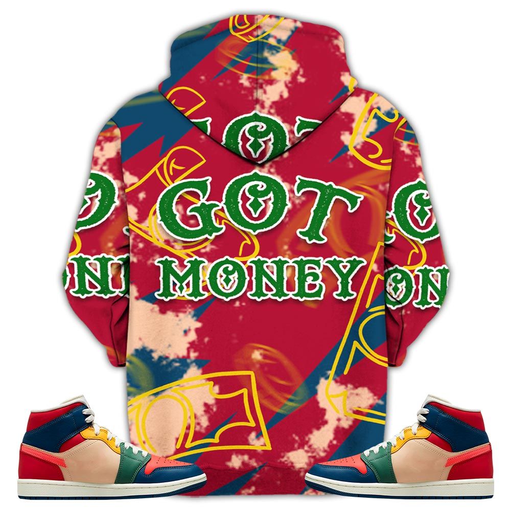 Got Money Bunny Sneaker Shirt Match Multi Color 2022 1S, Jordan 1 Mid Multi Color 2022 Hoodie Sweatshirt Tee All Over Print MKO Shirt Got Money Bunny Sneaker Shirt Match Multi Color 2022 1S, Jordan 1 Mid Multi Color 2022 Hoodie Sweatshirt Tee All Over Print MKO Shirt