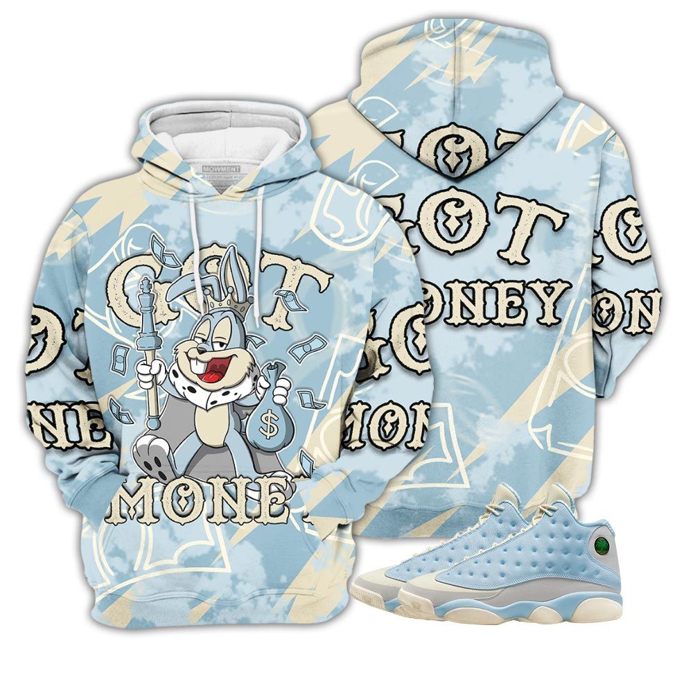 Got Money Bunny Sneaker Shirt Match Solefly 13S, Jordan 13 Retro Solefly Hoodie Sweatshirt Tee All Over Print MKO Shirt Got Money Bunny Sneaker Shirt Match Solefly 13S, Jordan 13 Retro Solefly Hoodie Sweatshirt Tee All Over Print MKO Shirt