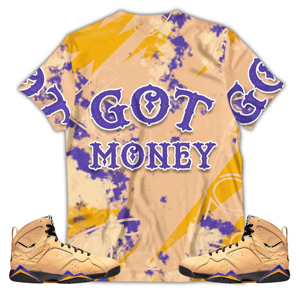 Got Money Bunny Sneaker Shirt Match Vachetta Tan 7S, Jordan 7 Se Afrobeats Hoodie Sweatshirt Tee All Over Print MKO Shirt