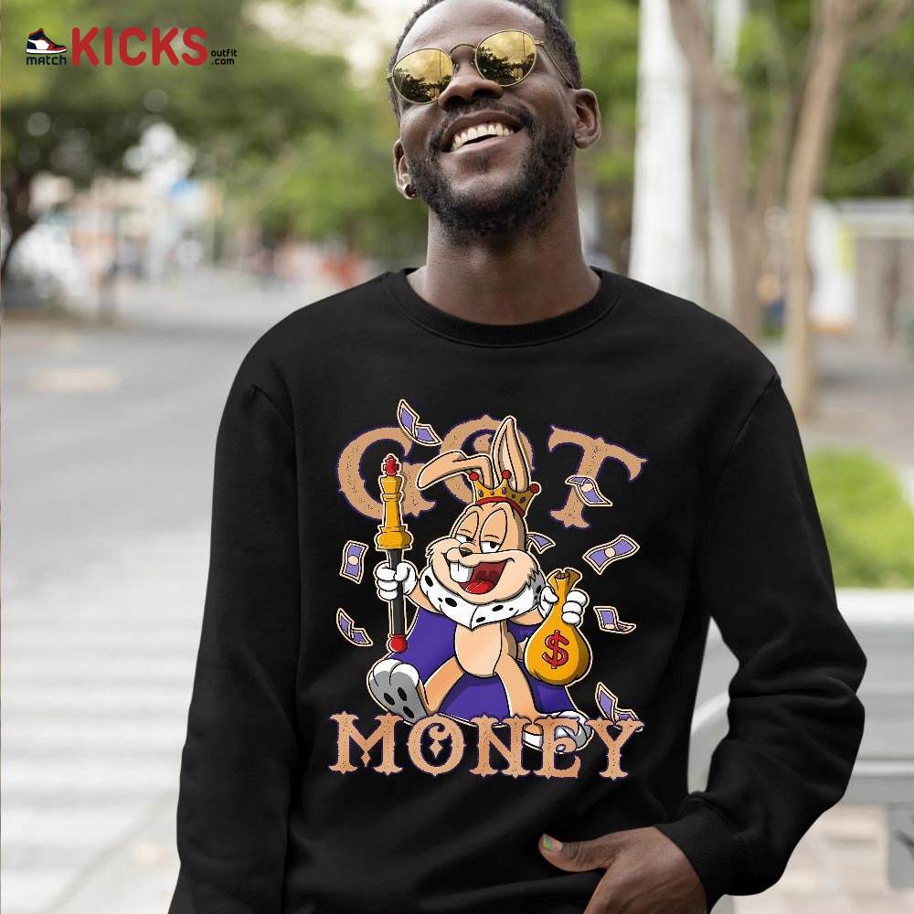 Got Money Bunny Sneaker Shirt Match Vachetta Tan 7s, Jordan 7 SE Afrobeats MKO T-Shirt Got Money Bunny Sneaker Shirt Match Vachetta Tan 7s, Jordan 7 SE Afrobeats MKO T-Shirt