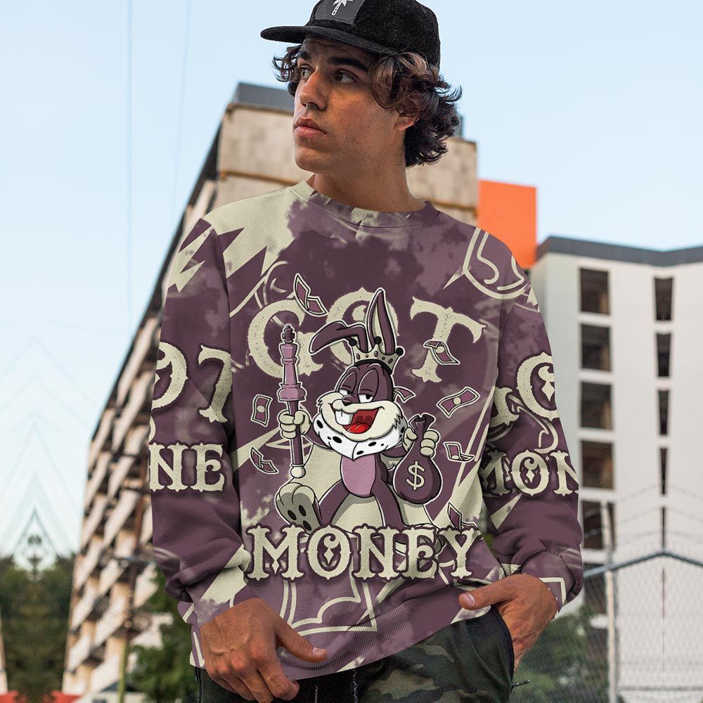 Got Money Bunny Sneaker Shirt Match Violet Ore 4S, Jordan 4 A Ma Maniere Violet Ore Hoodie Sweatshirt Tee All Over Print MKO Shirt Got Money Bunny Sneaker Shirt Match Violet Ore 4S, Jordan 4 A Ma Maniere Violet Ore Hoodie Sweatshirt Tee All Over Print MKO Shirt
