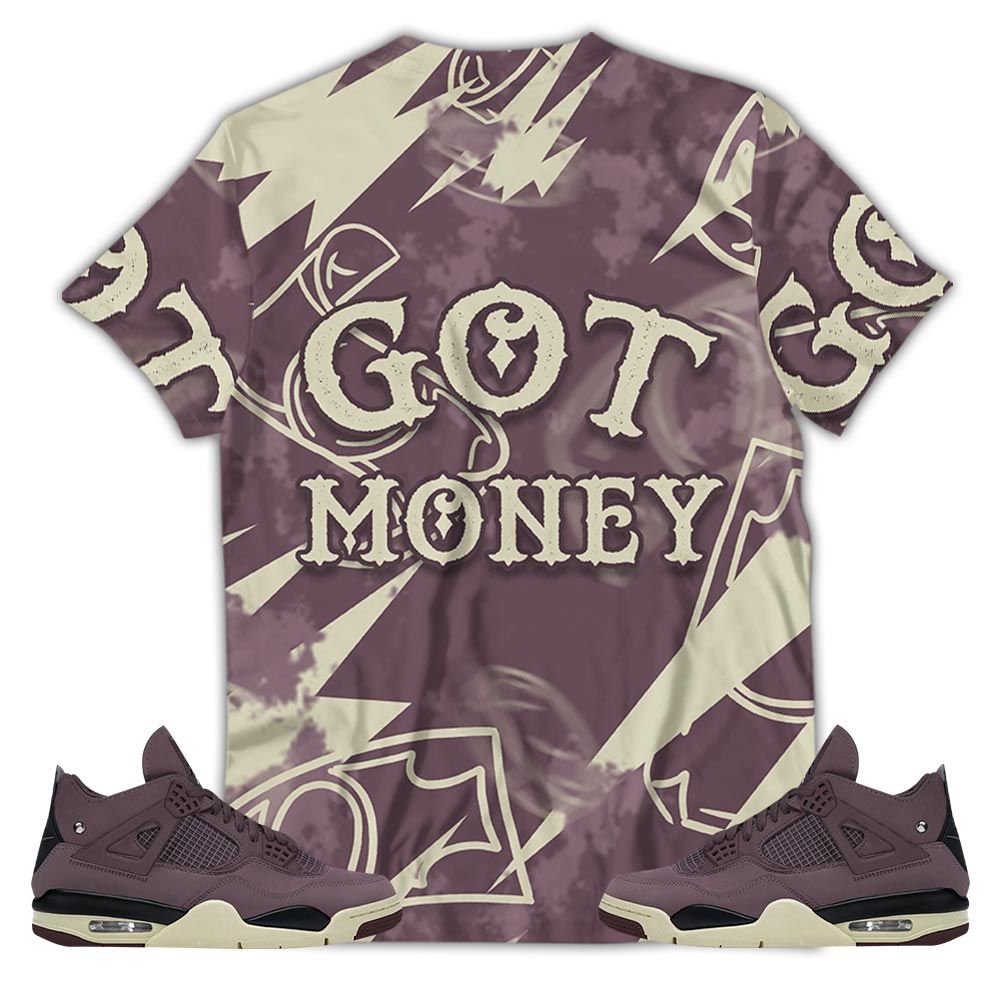 Got Money Bunny Sneaker Shirt Match Violet Ore 4S, Jordan 4 A Ma Maniere Violet Ore Hoodie Sweatshirt Tee All Over Print MKO Shirt Got Money Bunny Sneaker Shirt Match Violet Ore 4S, Jordan 4 A Ma Maniere Violet Ore Hoodie Sweatshirt Tee All Over Print MKO Shirt