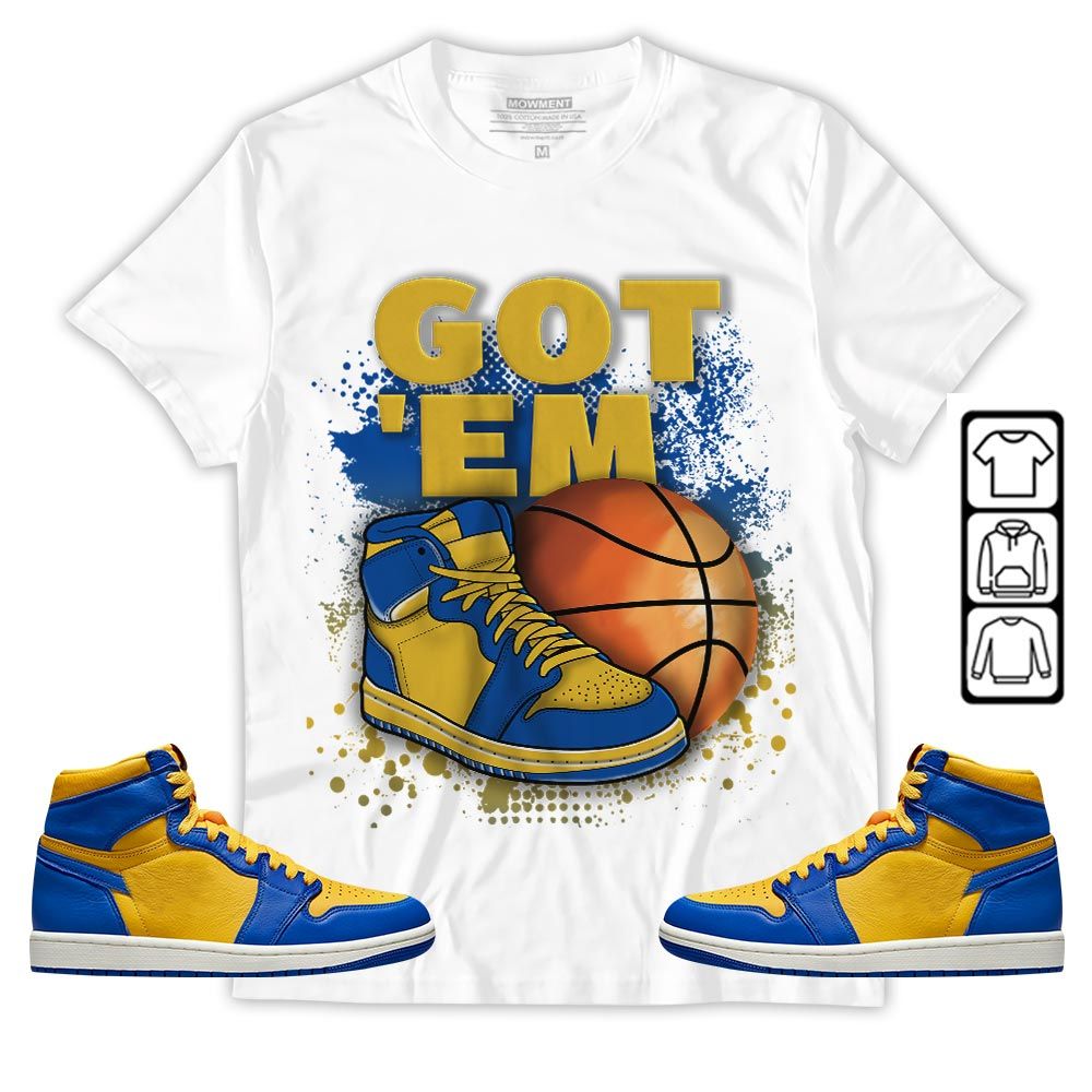 GOTEM BALLS Sneaker Shirt Match 2023 Laney 1s, Jordan 1 Retro High Laney MKO T-Shirt GOTEM BALLS Sneaker Shirt Match 2023 Laney 1s, Jordan 1 Retro High Laney MKO T-Shirt