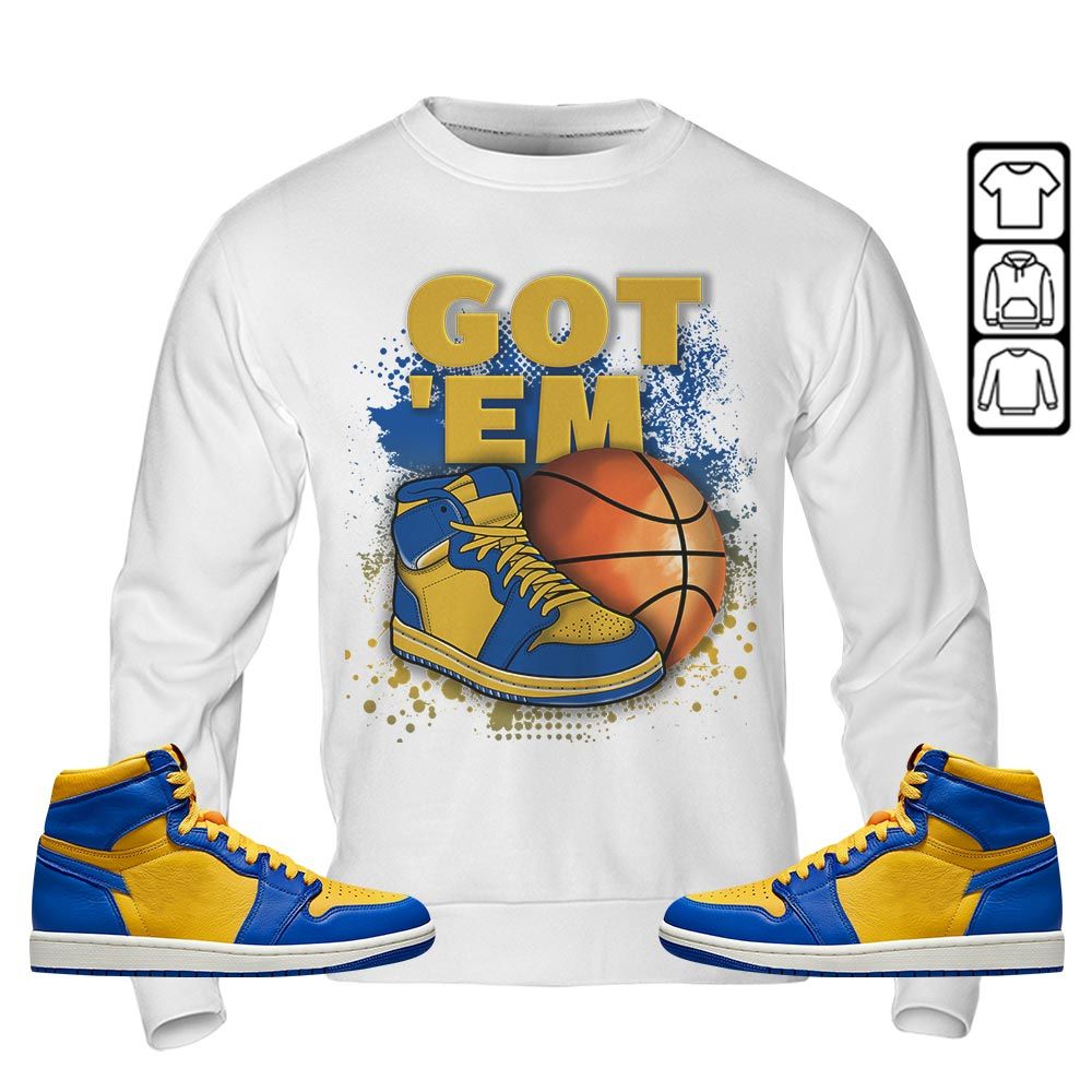 GOTEM BALLS Sneaker Shirt Match 2023 Laney 1s, Jordan 1 Retro High Laney MKO T-Shirt GOTEM BALLS Sneaker Shirt Match 2023 Laney 1s, Jordan 1 Retro High Laney MKO T-Shirt